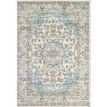 Lbaiet Lbaiet MT102B57 5 x 7 ft. Matira Collection Power Loom Machine Made Blair Blue Oriental Rectangle Rug MT102B57